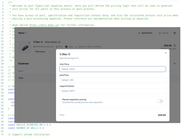 Typescript Equations
